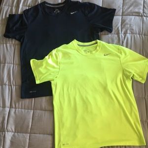 Bundle of Nike Dri-Fit shirts Large EUC!!